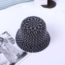 Fisherman Hat Checkerboard Checker Color Contrast Australian Wool Ladies