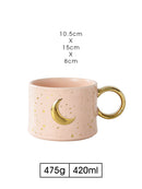 Empty Cup Couple Pair Cup Mug Ceramic Water Cup Drinking Cup Home Milk Coffee Cup