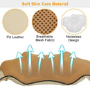 Electric 3D Shiatsu Neck & Shoulder Massager – Heated Deep Tissue Massage Pillow for Home, Office & Car