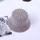 Fisherman Hat Checkerboard Checker Color Contrast Australian Wool Ladies