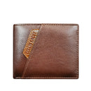 Short Cowhide Men's Wallet Fashion