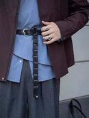 Belt Ladies Special-shaped Buckle Stitching Pant Belt