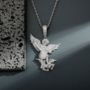 Pendant Justice Angel Necklace Gold Australian Collars