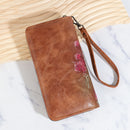 Embossed Hand-painted Chinese Style Zipper Handbag