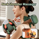 Electric Neck And Shoulder Muscle Massager Wireless Shoulder And Back Kneading Massage Shawl Neck Masajeador Relax Pain Relief
