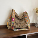 New Knitted Bag Large Capacity Women