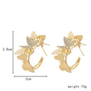 Creative Three-dimensional Metal Trending Earrings