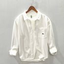Men's Brushed Long Sleeve Casual Shirt
