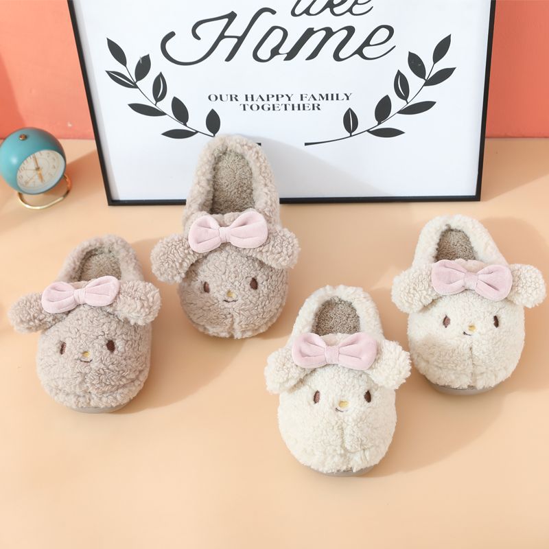 Winter Cotton Women's Indoor Warm Plush Slippers