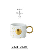 Empty Cup Couple Pair Cup Mug Ceramic Water Cup Drinking Cup Home Milk Coffee Cup