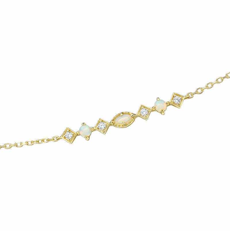 apanese Light Jewelry Simple Diamond 