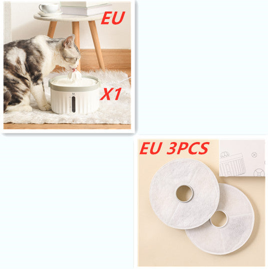 Cats And Dogs Drinking Water