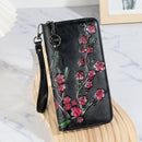 Embossed Hand-painted Chinese Style Zipper Handbag