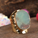 Natural Australian Jade Slab Bead