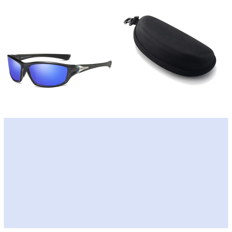 Square Sports Style Polarized Sunglasses.