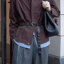 Belt Ladies Special-shaped Buckle Stitching Pant Belt