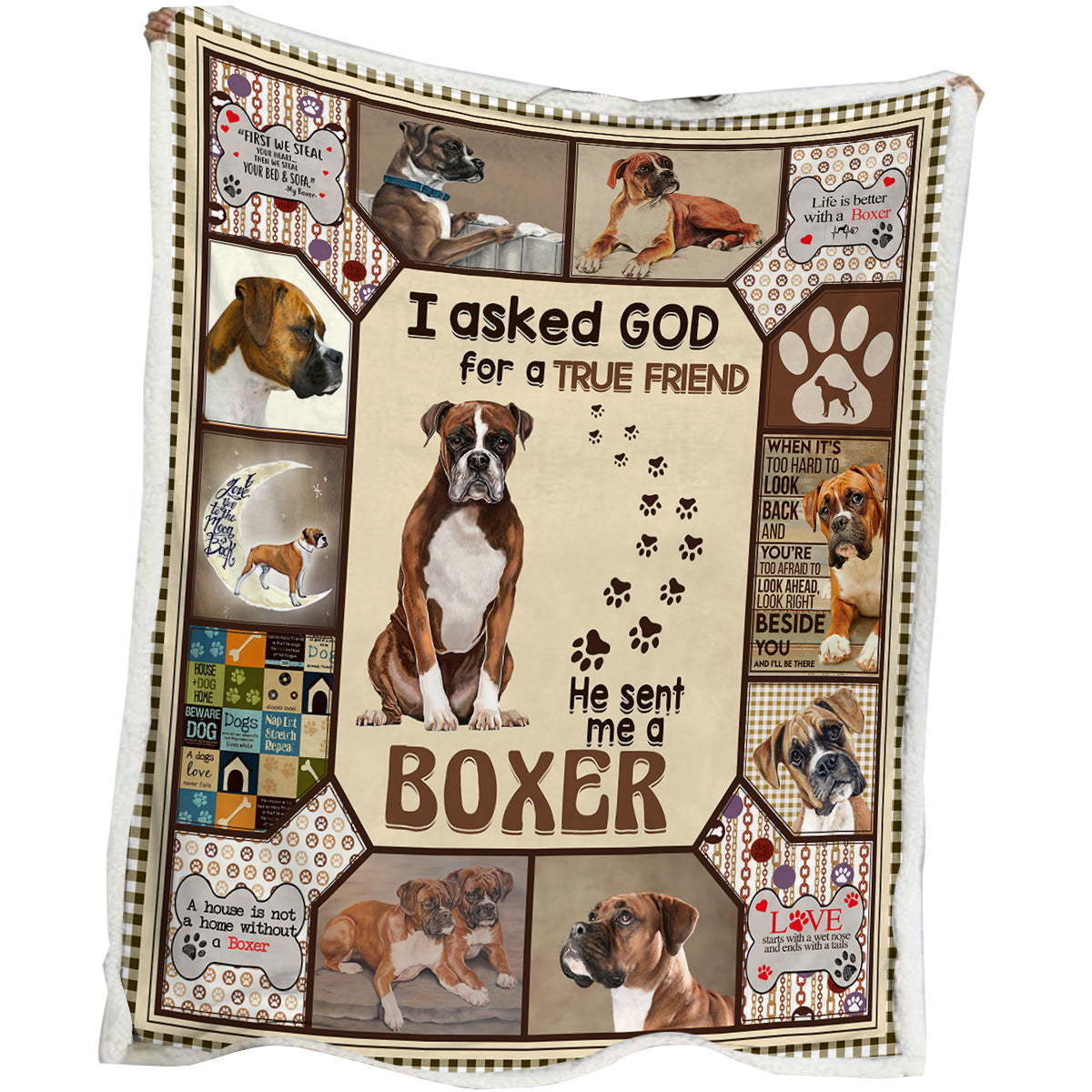 1 Pc Of Comfortable Fluffy Blanket For Dogs In Various Postures - Soft Sherpa Wool, Warm And Comfortable, Perfect For Home Decoration, Children's Blankets, Adult Cute Blankets, Sherpa Blankets, Wom