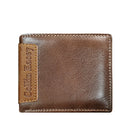 Short Cowhide Men's Wallet Fashion