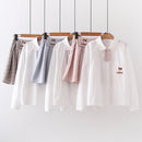 Japanese female student in shirt