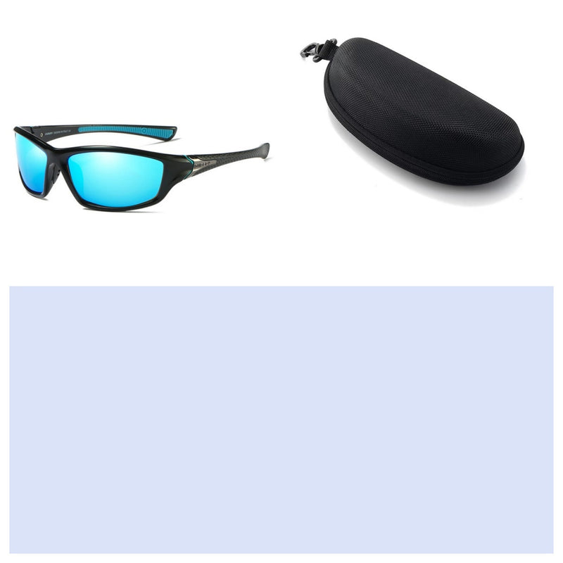 Square Sports Style Polarized Sunglasses.