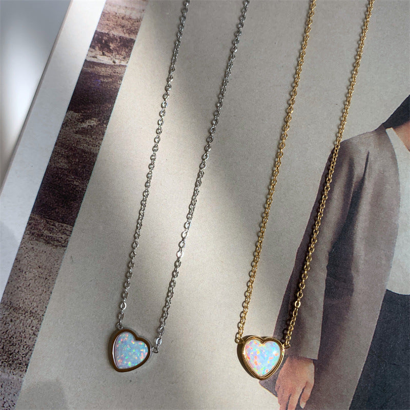 Bath Removal-free Titanium Steel Necklace 