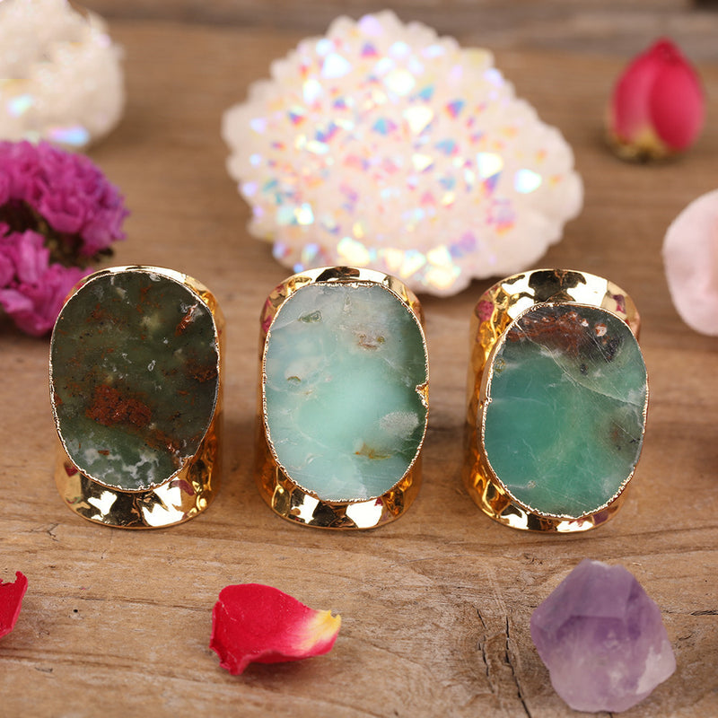 Natural Australian Jade Slab Bead