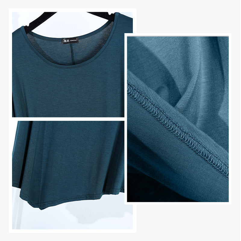 Wild T-shirt in irregular top