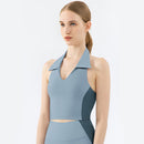 Sleeveless Sports Top Women's Pilates Workout Fitness Wear