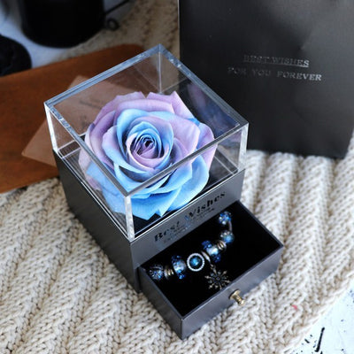 Eternal Flower Rose Jewelry