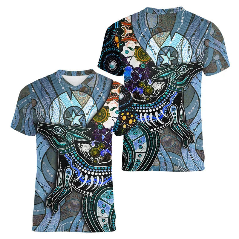 Australian Kangaroo Pattern Children's