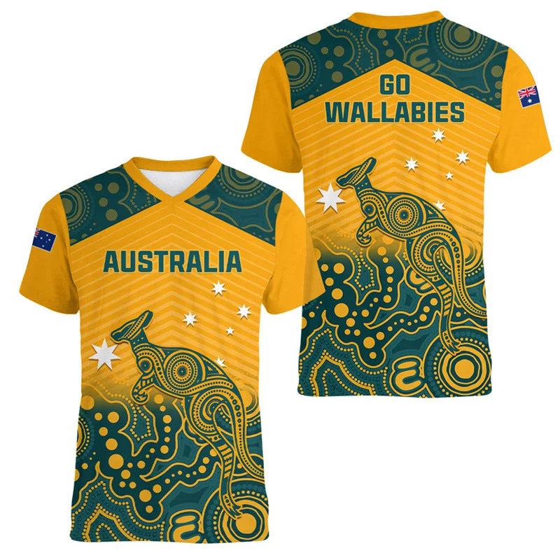Australian Kangaroo Pattern Children's
