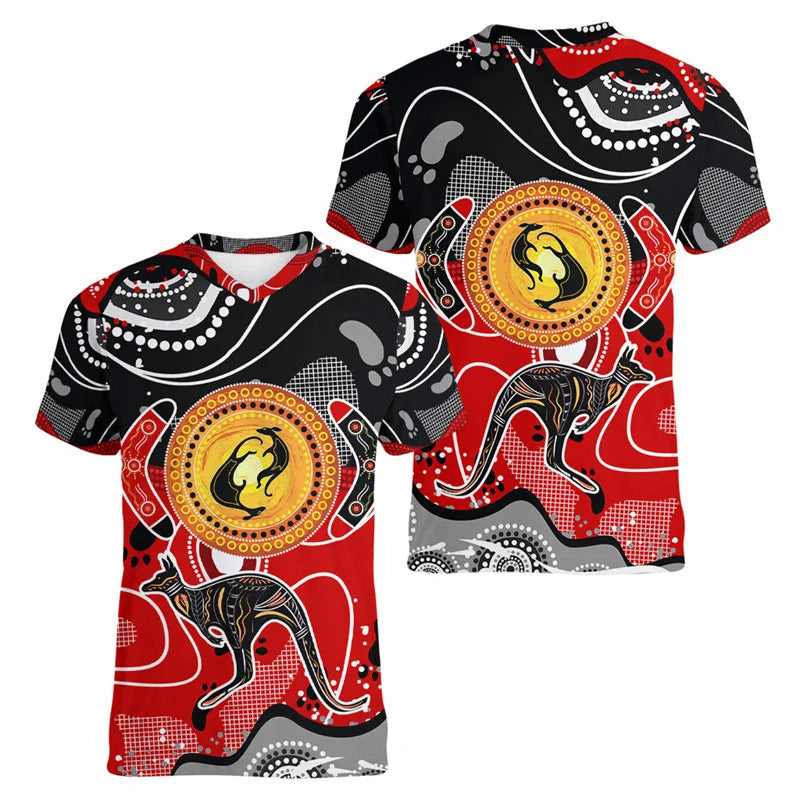 Australian Kangaroo Pattern Children's