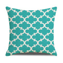 Cross-border Pillowcase Simple GeometryHot Sale Linen Pillowcase Sofa Pillow Household Items
