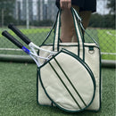 Outdoor Sports Cross Body Portable Canvas Tennis Pack